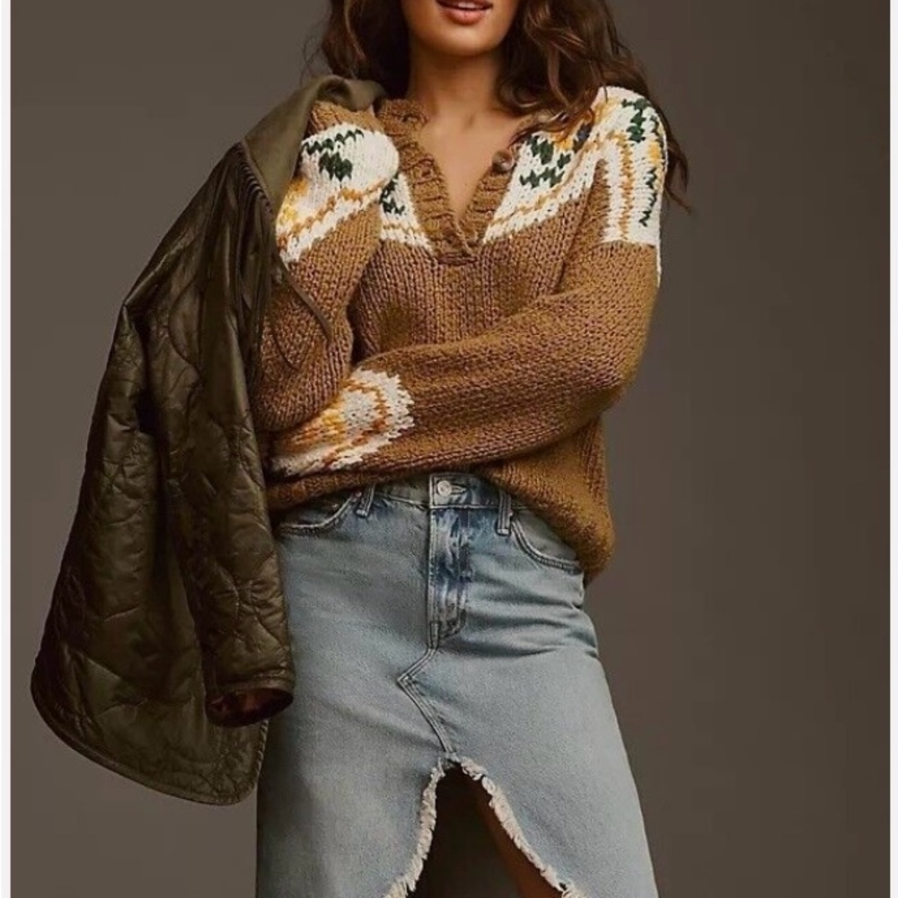 MOTHER The Henley Jumper Size XS